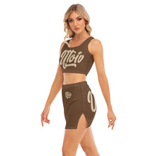 Load image into Gallery viewer, UTO IV Women's Camisole And Hip Skirt Suit