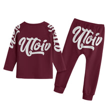 Load image into Gallery viewer, UTO IV Kid's Knitted Fleece Set