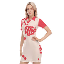 Load image into Gallery viewer, UTO IV "Cheesecake" Women's Polo Collar Dress