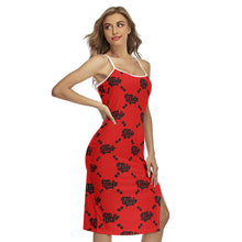 Load image into Gallery viewer, UTO IV Women's Back Cross Cami Dress
