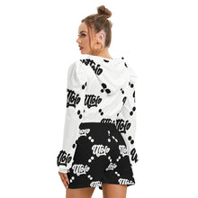 Load image into Gallery viewer, UTO IV Women's Mirco Fleece Hoodie And Shorts Set