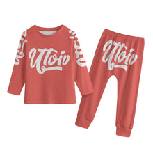 Load image into Gallery viewer, UTO IV Kid's Knitted Fleece Set