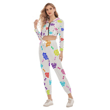 Load image into Gallery viewer, UTO IV Women's Crop Hoodie Sports Set