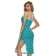 Load image into Gallery viewer, UTO IV Women's Back Cross Cami Dress
