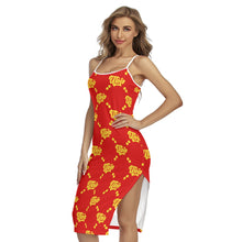 Load image into Gallery viewer, UTO IV Women's Back Cross Cami Dress