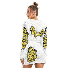Load image into Gallery viewer, UTO IV Women's Mirco Fleece Hoodie And Shorts Set