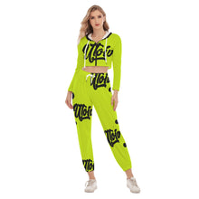 Load image into Gallery viewer, UTO IV Women's Crop Hoodie Sports Set
