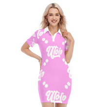 Load image into Gallery viewer, UTO IV Women's Polo Collar Dress