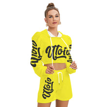 Load image into Gallery viewer, UTO IV Women's Mirco Fleece Hoodie And Shorts Set