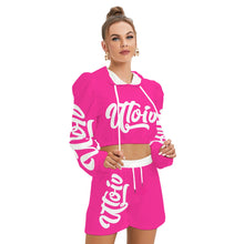 Load image into Gallery viewer, UTO IV Women's Mirco Fleece Hoodie And Shorts Set