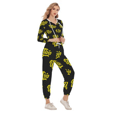 Load image into Gallery viewer, UTO IV Women's Crop Hoodie Sports Set