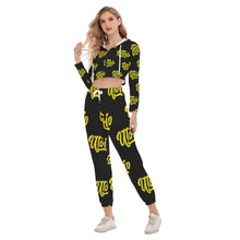 Load image into Gallery viewer, UTO IV Women's Crop Hoodie Sports Set