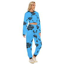Load image into Gallery viewer, UTO IV Women's Crop Sweatshirt Suit