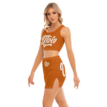 Load image into Gallery viewer, UTO IV Women's Camisole And Hip Skirt Suit