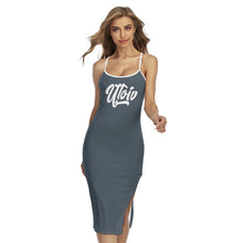 Load image into Gallery viewer, UTO IV Women's Back Cross Cami Dress