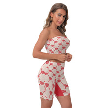 Load image into Gallery viewer, UTO IV "Cheesecake" Women's Breast Wrap Shorts Suit