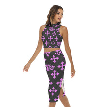Load image into Gallery viewer, UTO IV "Mid-Evil" Women's Tank Top & Split High Skirt Set