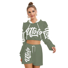 Load image into Gallery viewer, UTO IV Women's Mirco Fleece Hoodie And Shorts Set