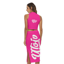 Load image into Gallery viewer, UTO IV Women's Tank Top & Split High Skirt Set