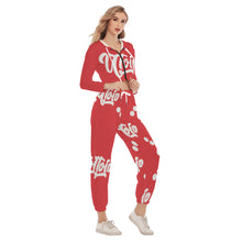Load image into Gallery viewer, UTO IV Women's Crop Hoodie Sports Set