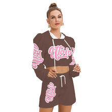 Load image into Gallery viewer, UTO IV Women's Mirco Fleece Hoodie And Shorts Set