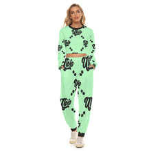Load image into Gallery viewer, UTO IV Women's Crop Sweatshirt Suit