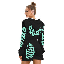 Load image into Gallery viewer, UTO IV Women's Mirco Fleece Hoodie And Shorts Set