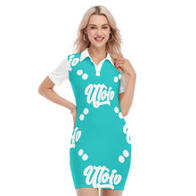 Load image into Gallery viewer, UTO IV Women's Polo Collar Dress