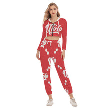 Load image into Gallery viewer, UTO IV Women's Crop Hoodie Sports Set