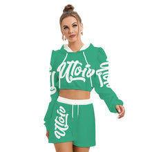 Load image into Gallery viewer, UTO IV Women's Mirco Fleece Hoodie And Shorts Set