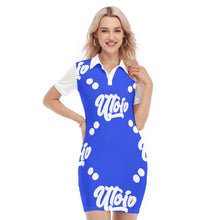 Load image into Gallery viewer, UTO IV Women's Polo Collar Dress
