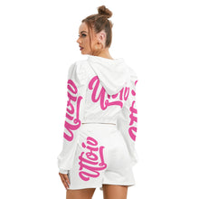 Load image into Gallery viewer, UTO IV Women's Mirco Fleece Hoodie And Shorts Set