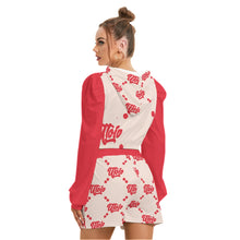 Load image into Gallery viewer, UTO IV "Cheesecake" Women's Mirco Fleece Hoodie And Shorts Set