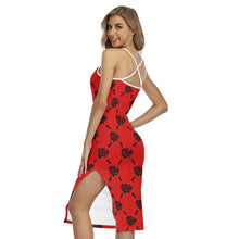 Load image into Gallery viewer, UTO IV Women's Back Cross Cami Dress