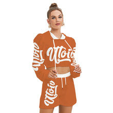 Load image into Gallery viewer, UTO IV Women's Mirco Fleece Hoodie And Shorts Set