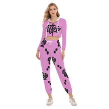 Load image into Gallery viewer, UTO IV Women's Crop Hoodie Sports Set