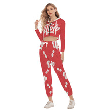 Load image into Gallery viewer, UTO IV Women's Crop Hoodie Sports Set