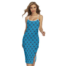 Load image into Gallery viewer, UTO IV Women's Back Cross Cami Dress