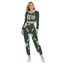 Load image into Gallery viewer, UTO IV Women's Crop Hoodie Sports Set