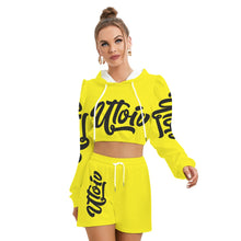 Load image into Gallery viewer, UTO IV Women's Mirco Fleece Hoodie And Shorts Set