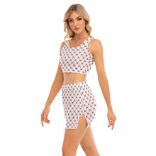 Load image into Gallery viewer, UTO IV Women's Camisole And Hip Skirt Suit