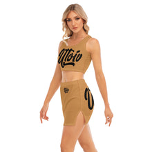 Load image into Gallery viewer, UTO IV Women's Camisole And Hip Skirt Suit