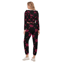 Load image into Gallery viewer, UTO IV Women's Crop Hoodie Sports Set