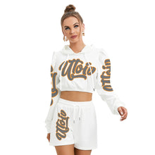 Load image into Gallery viewer, UTO IV Women's Mirco Fleece Hoodie And Shorts Set