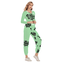 Load image into Gallery viewer, UTO IV Women's Crop Hoodie Sports Set