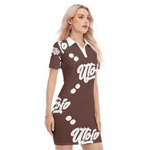 Load image into Gallery viewer, UTO IV Women's Polo Collar Dress