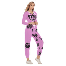 Load image into Gallery viewer, UTO IV Women's Crop Hoodie Sports Set