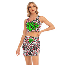 Load image into Gallery viewer, UTO IV Women's Camisole And Hip Skirt Suit