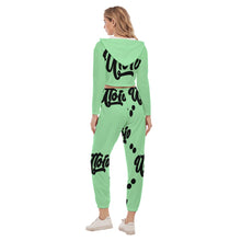 Load image into Gallery viewer, UTO IV Women's Crop Hoodie Sports Set