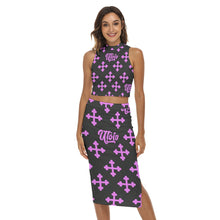 Load image into Gallery viewer, UTO IV "Mid-Evil" Women's Tank Top & Split High Skirt Set